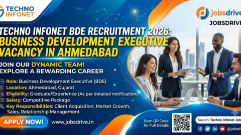 Techno Infonet BDE Recruitment 2026 Apply for Business Development Executive Vacancy in Ahmedabad