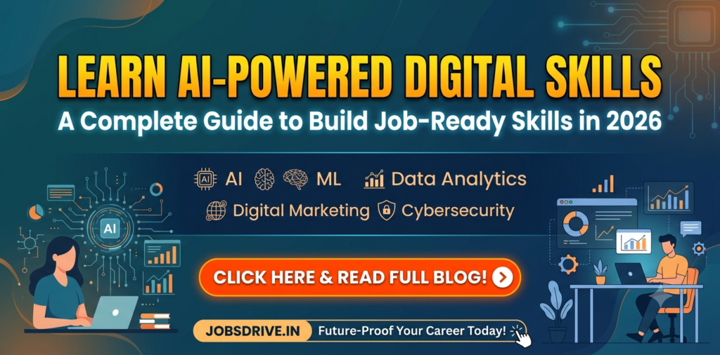 Learn AI-Powered Digital Skills A Complete Guide to Build Job-Ready Skills in 2026