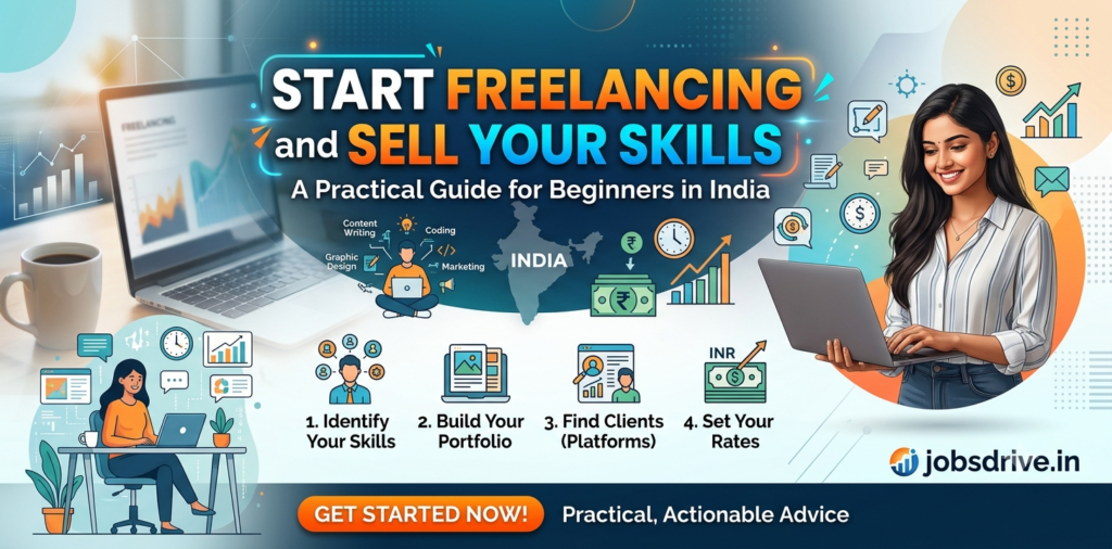 Start Freelancing and Sell Your Skills A Practical Guide for Beginners in India