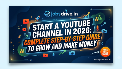 Start a YouTube Channel in 2026 Complete Step-by-Step Guide to Grow and Make Money